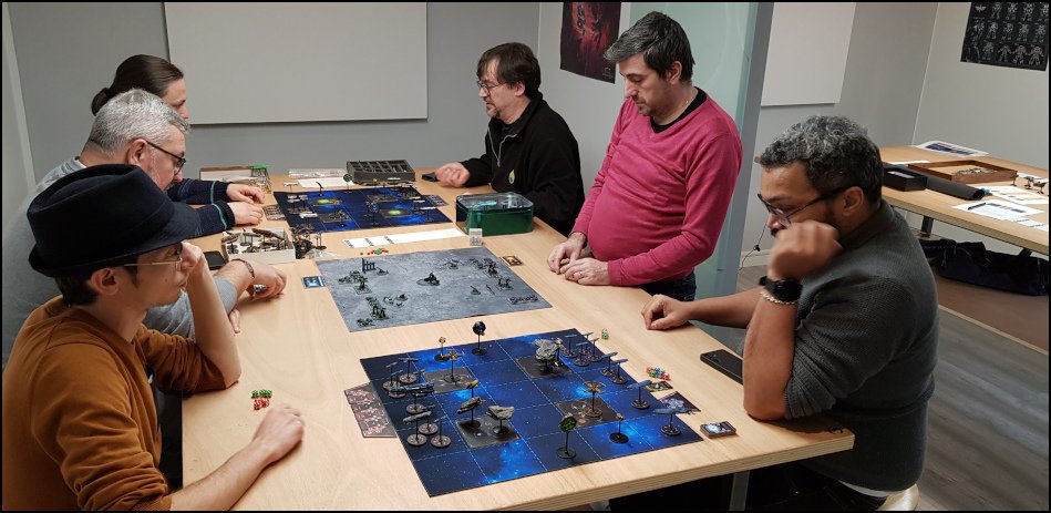 Les joueurs des Gravitational Wars 2026