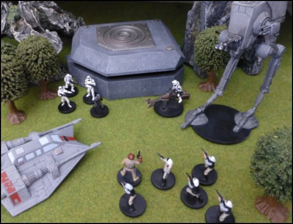 Le major Harkor mne un raid rebelle contre une installation impriale...