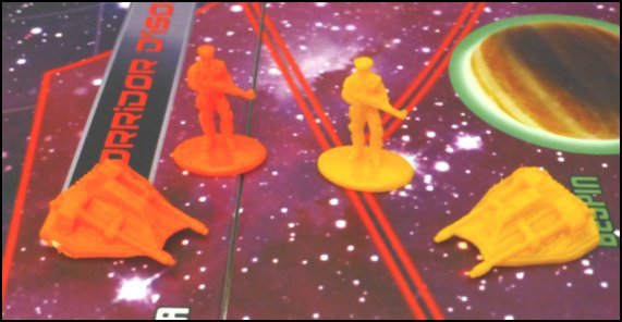 Les pions de l'Alliance Rebelle