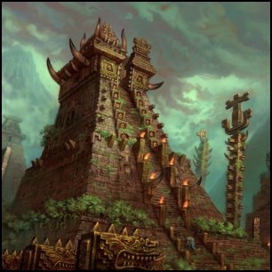 La cit� d'Azka domine les Marais de la D�solation...