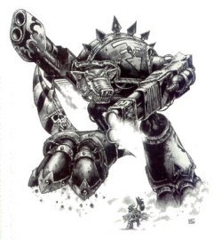 Titan de classe Warhound (GW, tous droits r&eacute;serv&eacute;s)