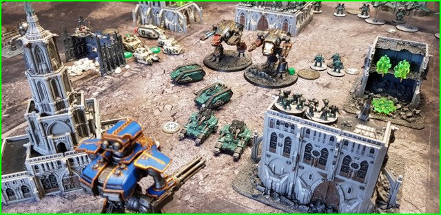 Sur Isstvan Extremis, une force loyaliste de la Death Guard affronte la tratrise des Sons of Horus !