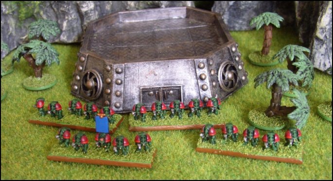 Formation de Terminators du chapitre des Sea Dragons