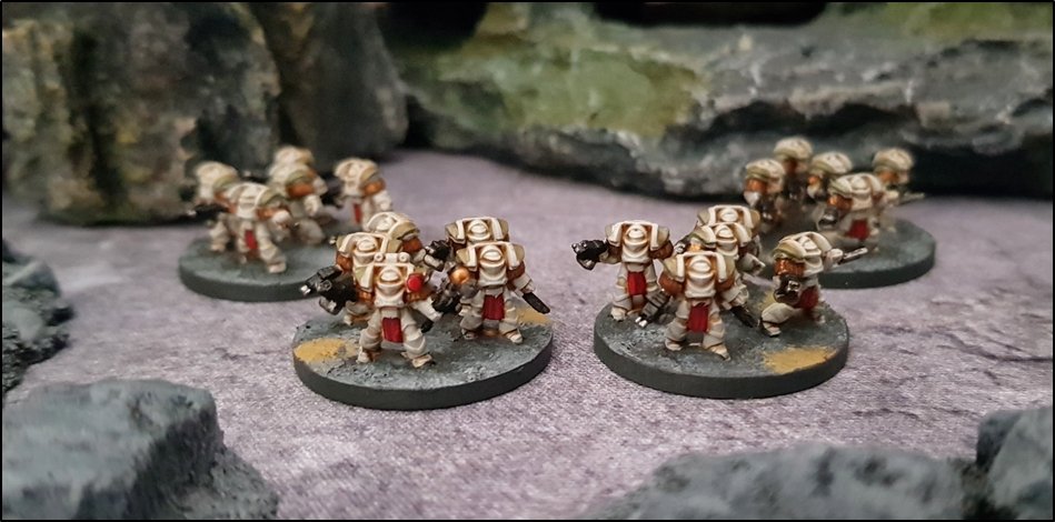 Dtachement Terminator de la Death Guard pendant l'Hrsie d'Horus
