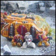 Combat de dreadnoughts dans les ruines de Draconis Premier