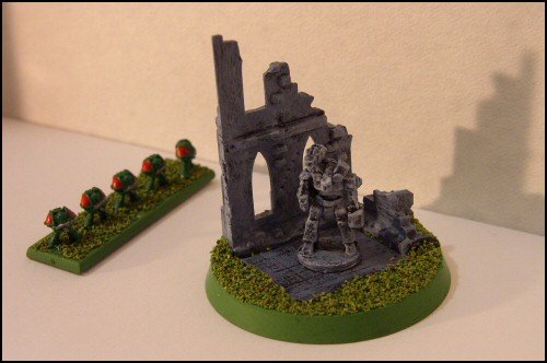 Objectif 2 - Chapelle en ruines de l'Adeptus Mechanicus