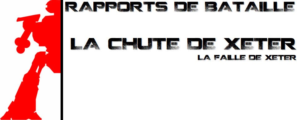 La Chute de Xeter - La Faille de Xeter