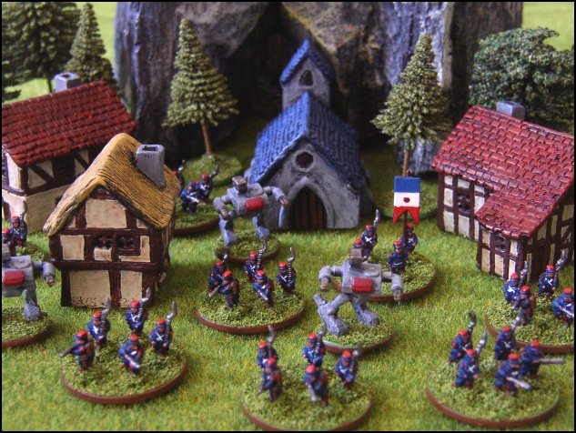 R&eacute;publique Franco-Martienne - Infanterie et Marcheurs de Combat