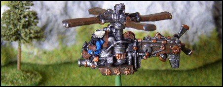 Un gyrocoptère de Kazad Lok en patrouille (F. Bruntz)