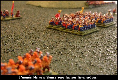 L'armée Naine s'élance vers les positions orques