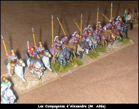 Les compagnons d'Alexandre (M. Adda) - Figurines 15mm