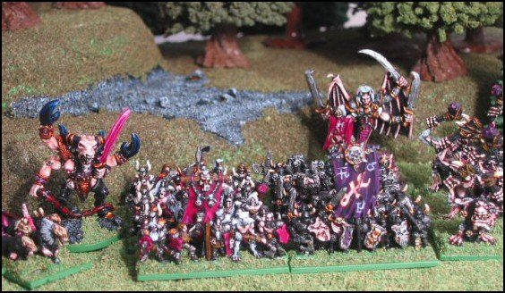 Horde de Slaanesh par Erwin Jackson