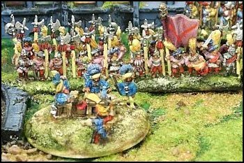 Général et Hallebardiers impériaux par A. Ponte