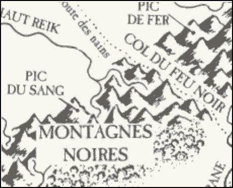 Localisation du Pic du Sang (GW, tous droits réservés)