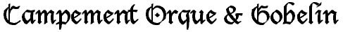 Campement Orque & Gobelin